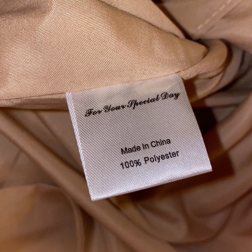 Strapless back lacing flowy mini formal dress - Picture 12 of 12